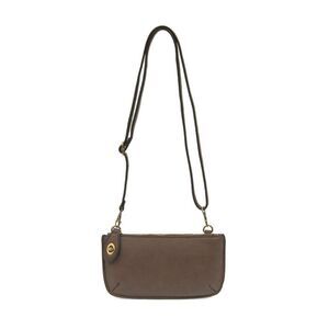 Joy Susan 100% Vegan Leather Mini Crossbody Wristlet Clutch